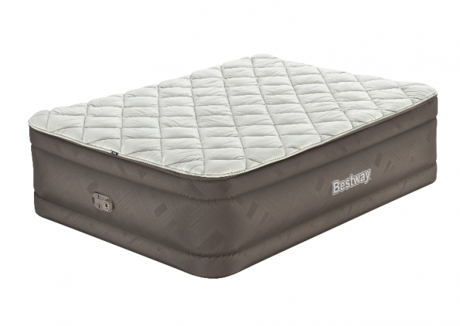 Надувная кровать "Fortech" 152x203x51см , встр.насос 220В, до 350кг