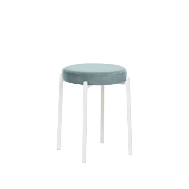 Табурет Leset Авис профиль Ultra Mint Белый Табурет Leset Авис профиль Ultra Mint Белый