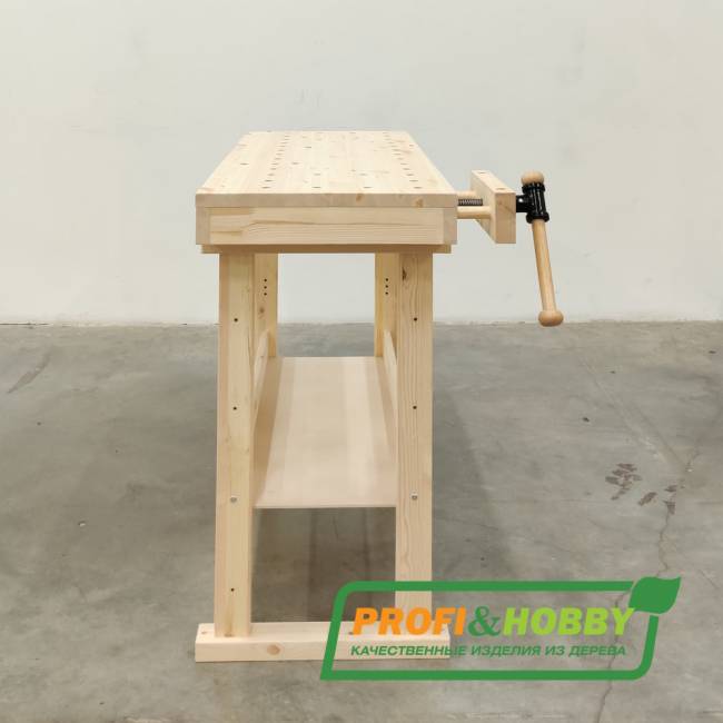 Верстак деревянный "Школьный", сосна