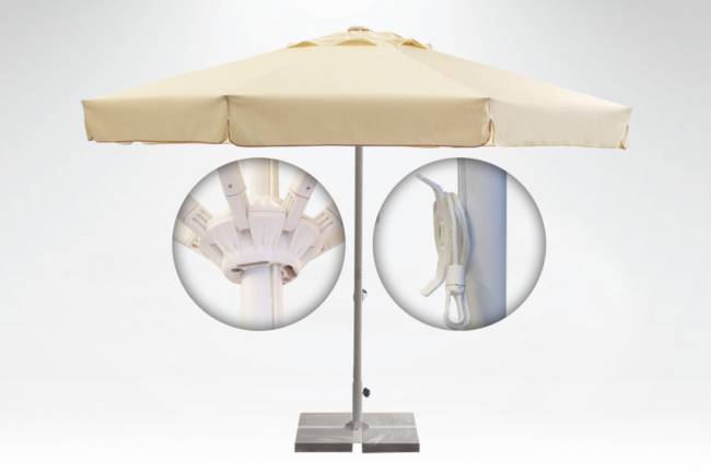 Зонт профессиональный Ø2.5 м Avocado Ø2500 мм Зонт профессиональный Ø2.5 м Avocado Ø2500 мм