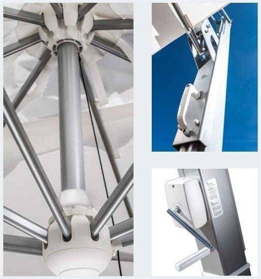 Зонт профессиональный Galileo Inox 3,5м*3,5м