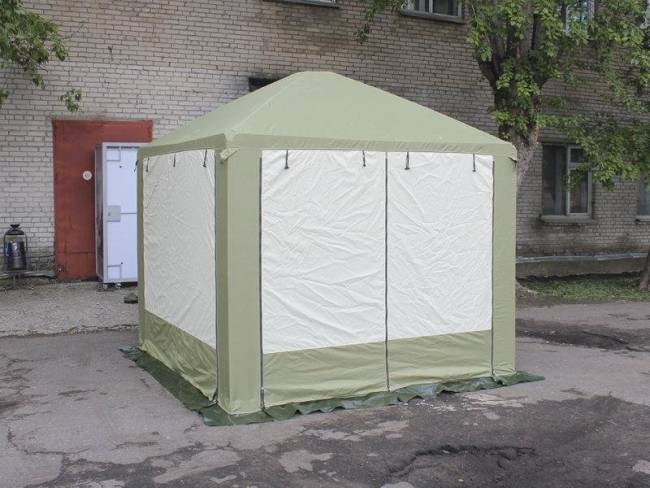 Шатер Митек ПИКНИК 3х3 м со стенками (2 места) Шатер Митек ПИКНИК 3х3 м со стенками (2 места)