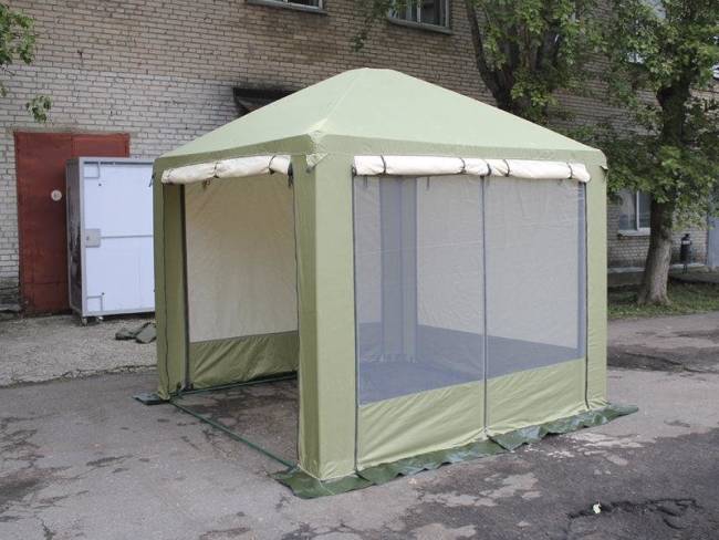 Шатер Митек ПИКНИК 3х3 м со стенками (2 места) Шатер Митек ПИКНИК 3х3 м со стенками (2 места)