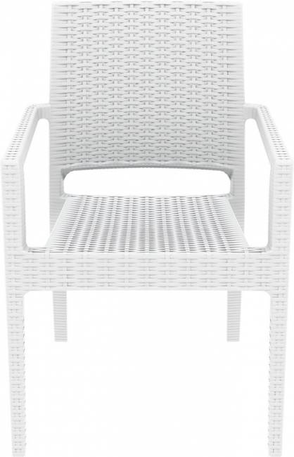 Комплект пластиковой мебели Miami Ibiza белый Комплект пластиковой мебели Miami Ibiza белый