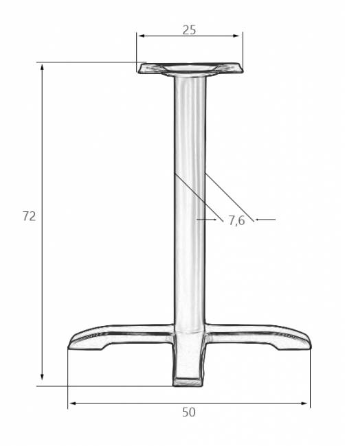 Подстолье обеденное DOBRIN SALLY