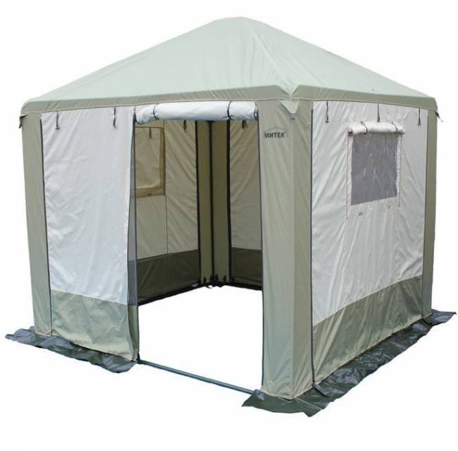Шатер Митек ПИКНИК-ЛЮКС 3х3 м со стенками (2 места) Шатер Митек ПИКНИК-ЛЮКС 3х3 м со стенками (2 места)