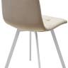 Стул РИЧИ, цвет H-06 Бежевый, велюр / белый каркас М-City Стул РИЧИ, цвет H-06 Бежевый, велюр / белый каркас М-City