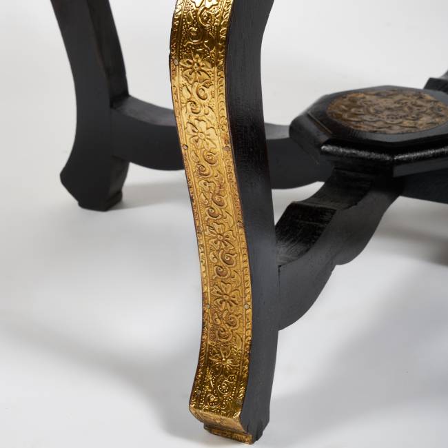 Столик Secret De Maison FUMO ( mod. ND-027) дерево манго, 38x46, этническая роспись Столик Secret De Maison FUMO ( mod. ND-027) дерево манго, 38x46, этническая роспись