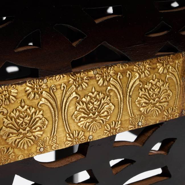 Столик Secret De Maison FUMO ( mod. ND-027) дерево манго, 38x46, этническая роспись Столик Secret De Maison FUMO ( mod. ND-027) дерево манго, 38x46, этническая роспись