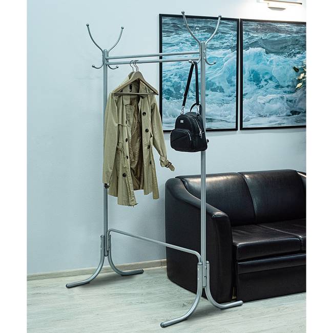 Вешалка напольная М 13 металлик