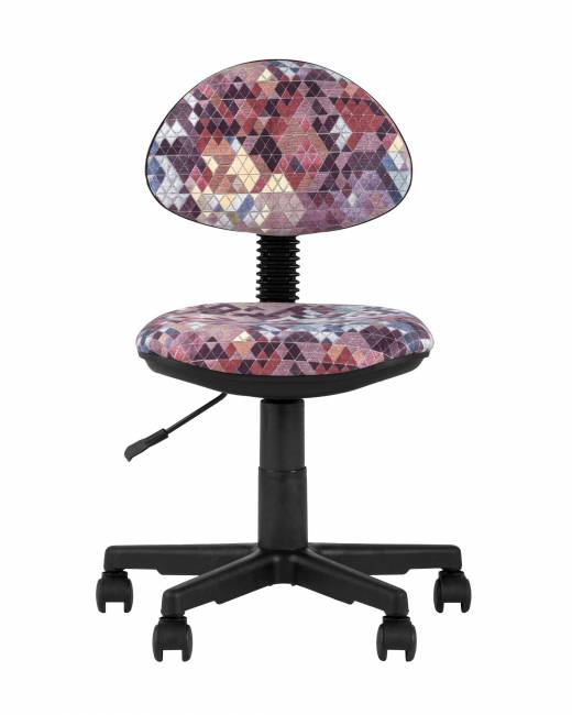 Кресло компьютерное детское УМКА абстракция красный