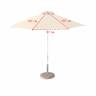 Зонт пляжный профессиональный Ø2.5 м Kiwi Clips бежевый Ø2500 мм Зонт пляжный профессиональный Ø2.5 м Kiwi Clips бежевый Ø2500 мм