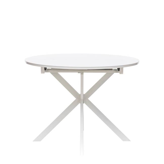 Стол раздвижной Leset Капри со стеклом Белый Стол раздвижной Leset Капри со стеклом Белый