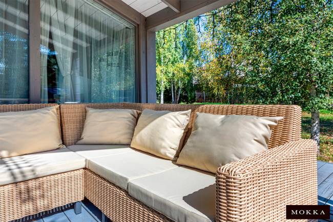 MOKKA БЕЛЛА / BELLA диван угловой, соломенный MOKKA БЕЛЛА / BELLA диван угловой, соломенный