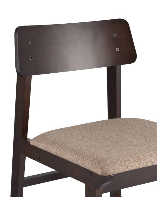 Стул ODEN коричневый 2 шт.