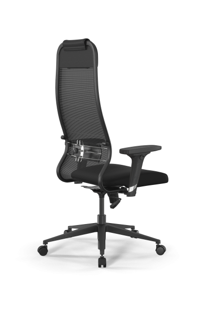 Кресло Sit 10 B1-111D - X2+UMF(X1) /Ub00/Wh00/D02P(M09.B11.G19.W02), черный