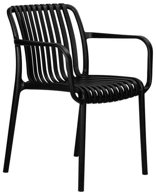 Стул обеденный DOBRIN WALTER ARM, черный (B-03)