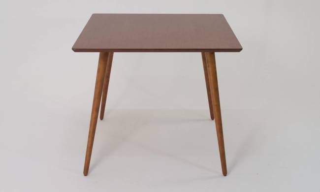 Стол Монте М 100 орех со стульями Франк орех рогожка синий Стол Монте М 100 орех со стульями Франк орех рогожка синий